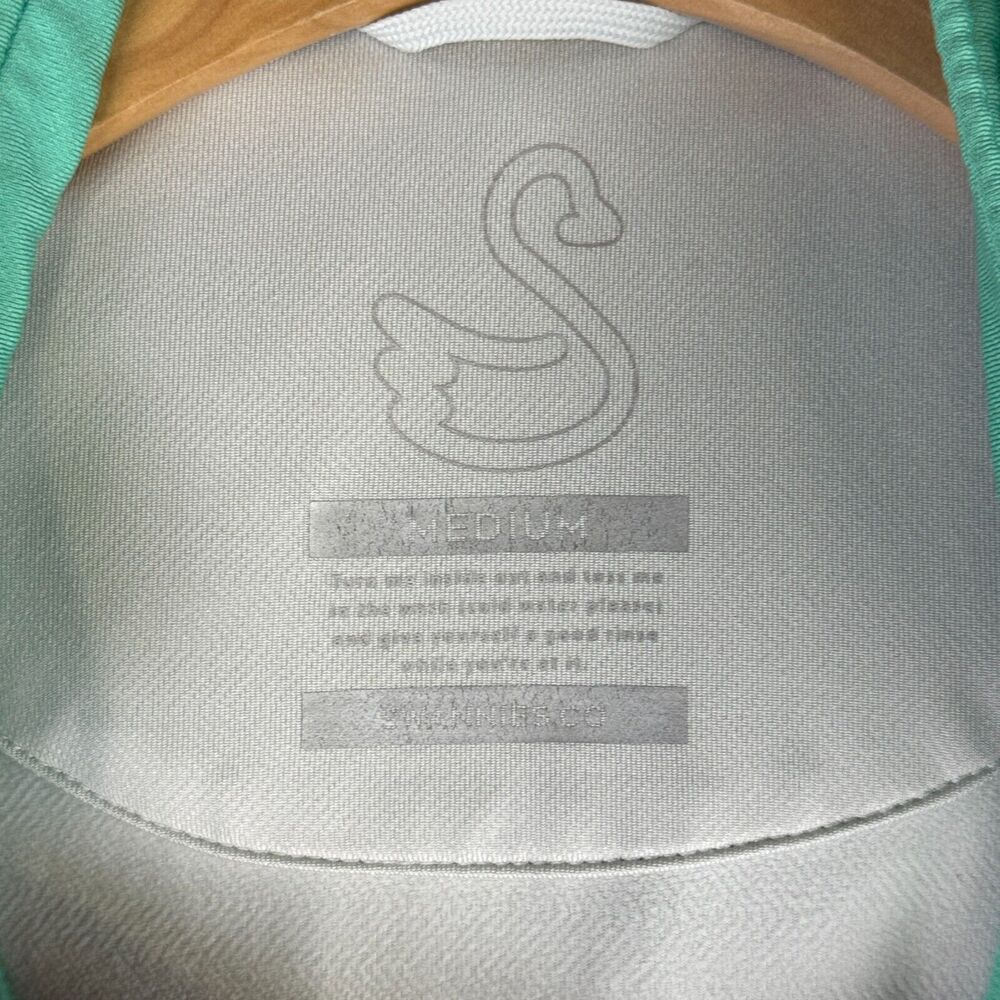 Swannies Golf Logan Hoodie Mens Medium Cactus Green Gray - Picture 5 of 8